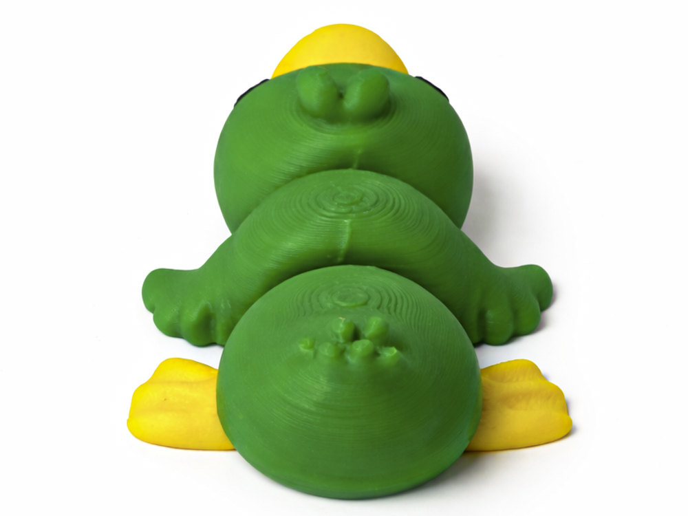 Pohyblivá 3D kachna – originální flexi figurka